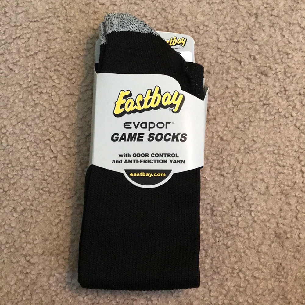 Black Softball Socks